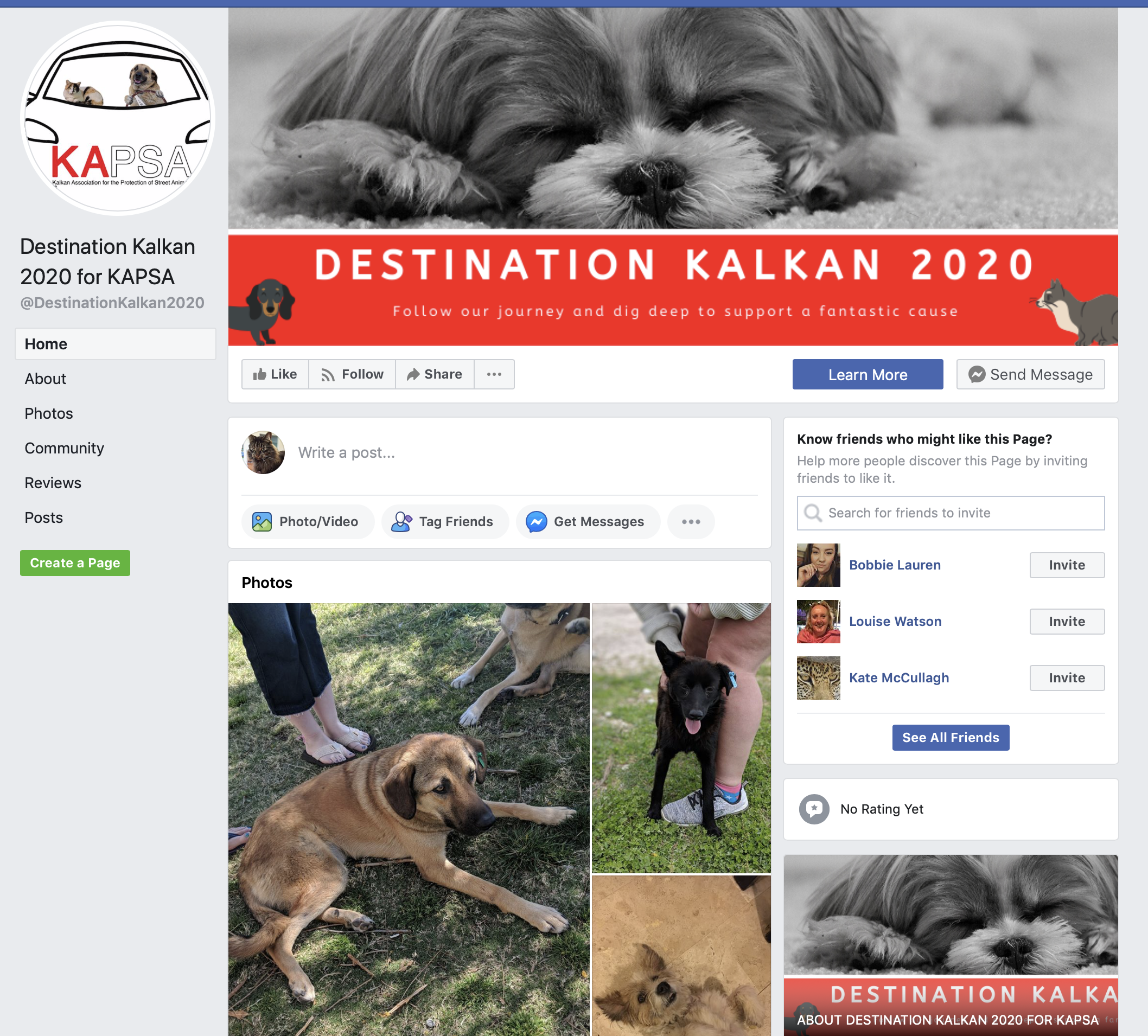 New Destination Kalkan Facebook page